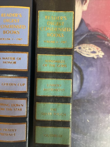 Reader's Digest Condensed Books, Lot of 3, Volumes 1,3,6 from 1984 & 1987 - Picture 2 of 8
