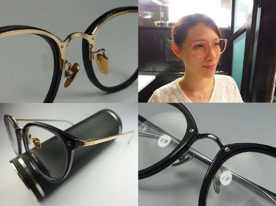 WT round pure titanium optical frames eyeglasses … - image 10