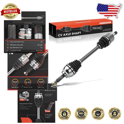 Galant L4 2.4L Front Left CV Axle Assembly MR580729 - Perfect Fit & Easy Install