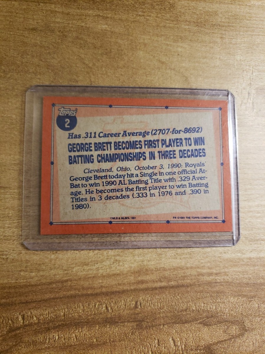 1991 Topps #2 