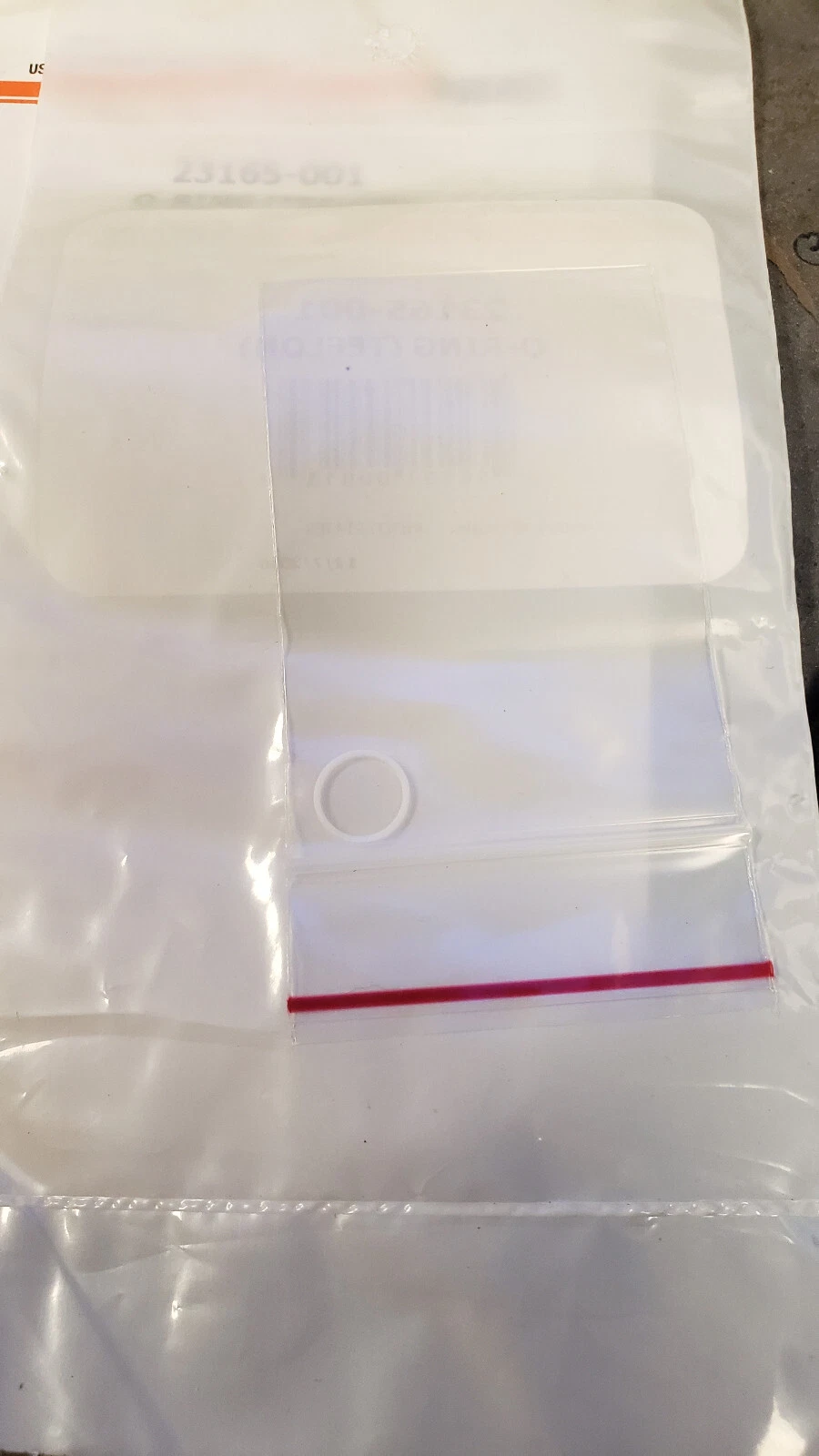 Уплотнительное кольцо (ПТФЭ) (№16) для краскопультов DeVilbiss JGA - Pressure Feed Spraygun