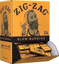 ZIG-ZAG Rolling Papers 1 1/4 French Orange - 48 CT Display