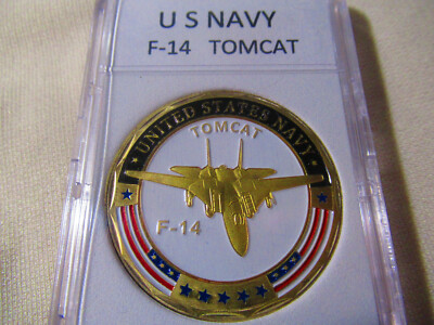 U S NAVY F-14 TOMCAT Challenge Coin