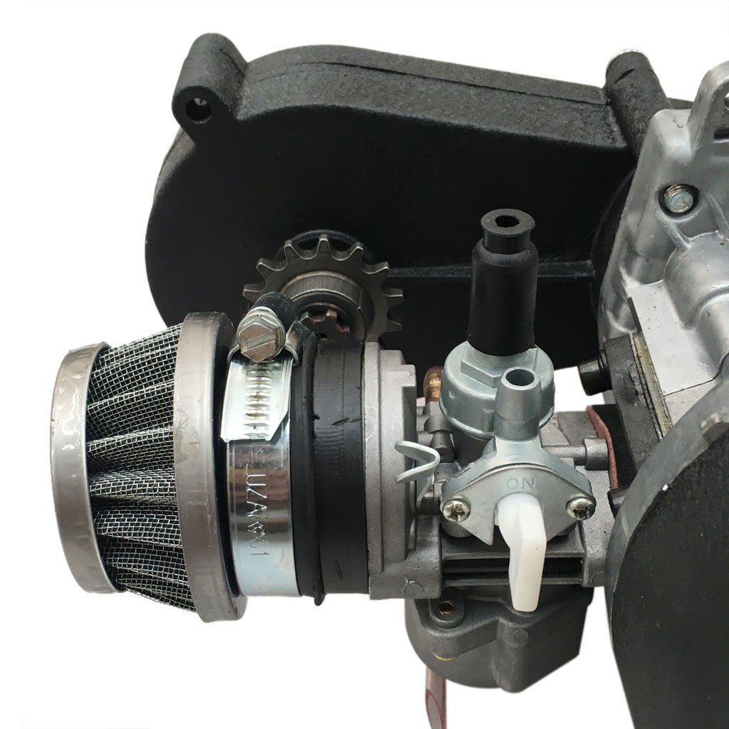 Scooter Uitlaatpijp, Metaallegering Motor Uitlaatdemper Vervanging voor Quad ATV Mini Pocket Bikes Uitlaatpijpen