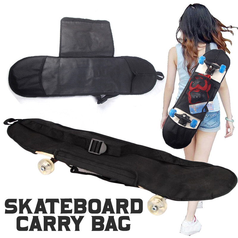 Longboard Bag Sport Travel Shoulder Carry Strap Storage With Pocket