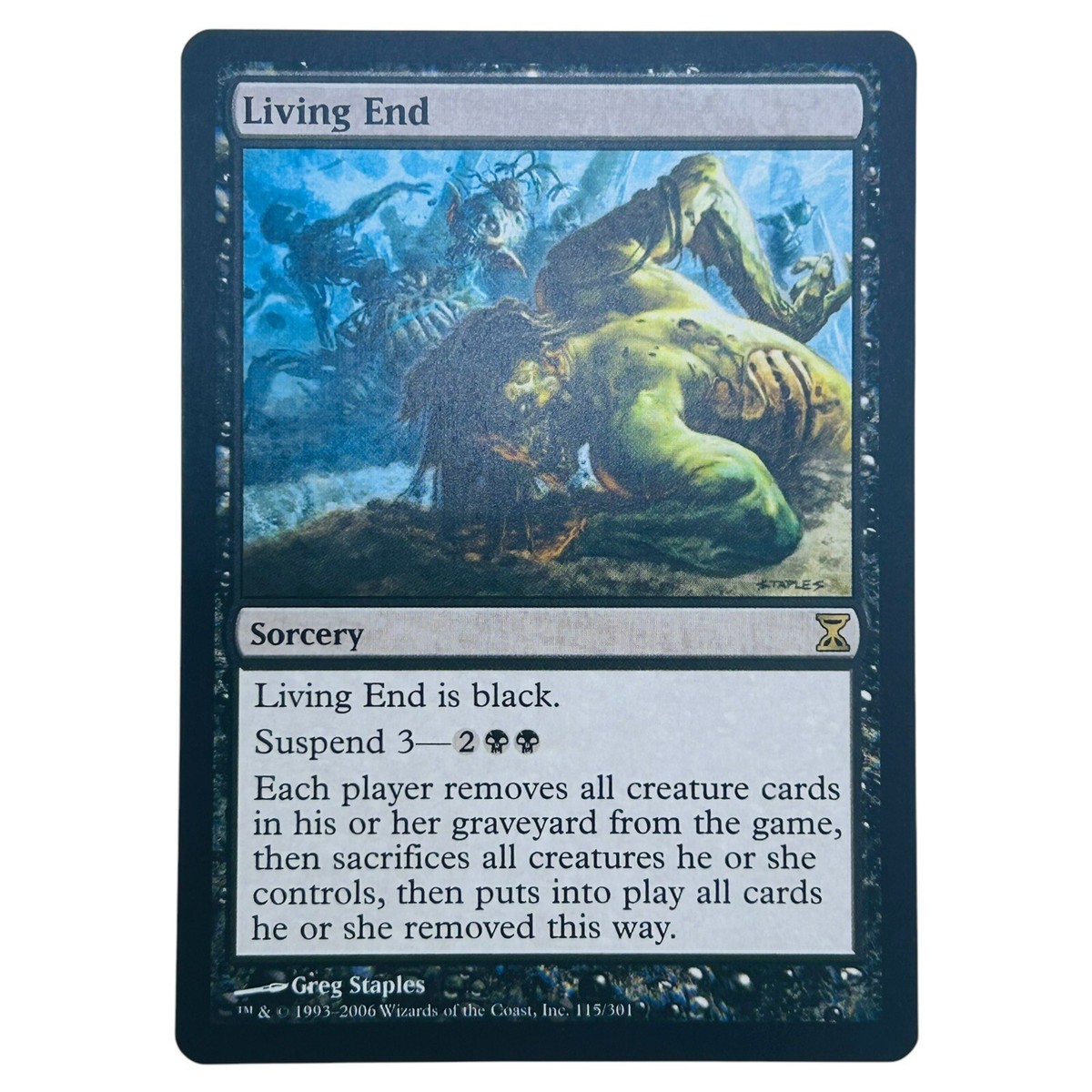 MTG Living End NM Unplayed Time Spiral Rare Magic the Gathering