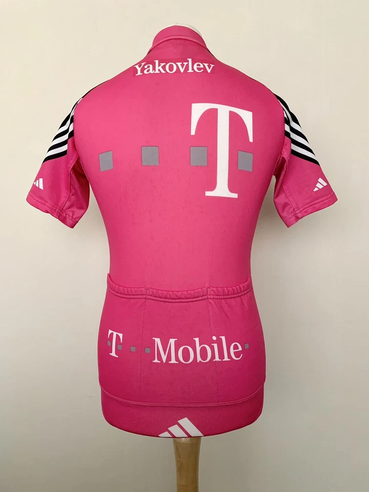 Telekom T-Mobile 2003 worn by Yakovlev Adidas Tour de France Giro Vuelta shirt - Photo 2/3