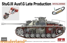RYEFIELD MODEL RFM RM-5088 1/35 StuG.III Ausf.G Late with Full Initerior