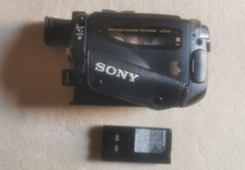 SONY CCD-TR450E 8mm Video Camera Recorder Camcorder - Black  - Untested