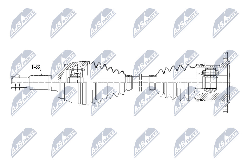 NPW-CH-072 NTY Drive Shaft