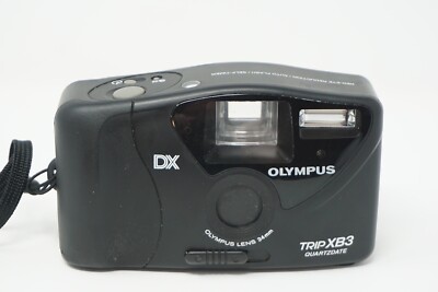 Olympus Trip XB3 Big Finder 35mm Film Camera Read Parts / Repair - Untested