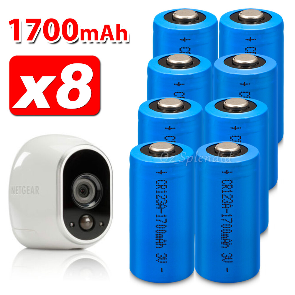 412X NEW 3V CR123A CR17345 Lithium Battery CR123 DL123A EL123A for