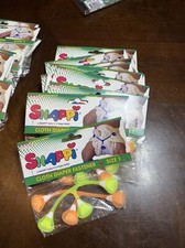 Cloth Diaper Fastener 2x2 pack 4 total Size 1 Multicolored