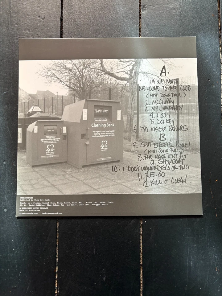Sleaford Mods – Austerity Dogs Vinyl LP Red Vinyl 2014 Reissue As New Ex - Image 2 of 4