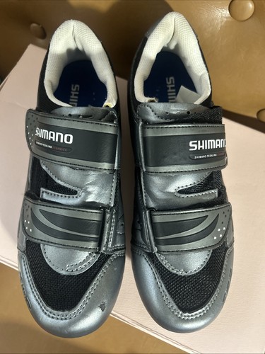Shimano SH-RT31 SPD Metallic Gray/Black Touring Shoe Size 6.7 US EU 40 - Picture 15 of 15