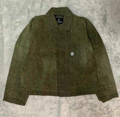 Nigel Cabourn Waxed Cotton Fisherman Jacket Fireman Coat