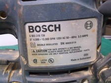 BOSCH 3107 DVS SANDER W/NO BAG Needs new Pad ...