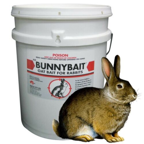 Barmac BUNNY BAIT 5 kg Pindone Oat Baits Poison for Rabbits Rabbit Control   - Picture 1 of 1