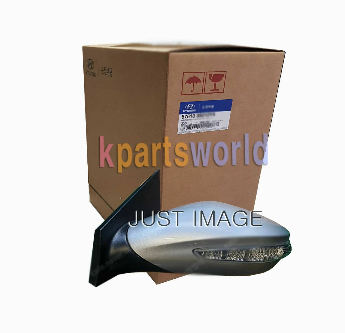 GENUINE OUTSIDE MIRROR ASSY RR VIEW,RH 87620C1120N9V for HYUNDAI 