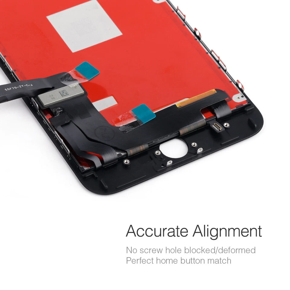 Apple iPhone 7+ Display ✔vormontiert ✔Klebedichtung ✔Schwarz oder Weiß - Bild 2 von 4
