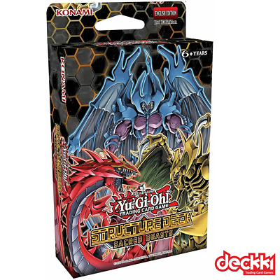 yugioh sacred cards deck capacity Yu-Gi-Oh! Trading Cards: Beasts Structure Deck, Multicolor : Toys & Games Structure Deck: Sacred Beasts (1st
