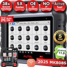 2025 Autel Maxicom Mk808s Bidirectional Car Diagnostic Scanner Tool Key Coding