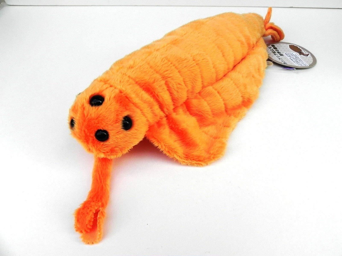 オパピニアです。 TST Advance Ancient Biological Opabinia Orange Plush 5657B