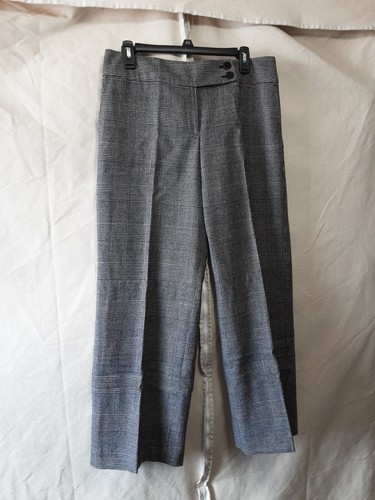 Talbots #206 Women’s Professional Work Dress Pants Lined NWT Sz 10P Black White - Picture 12 of 12