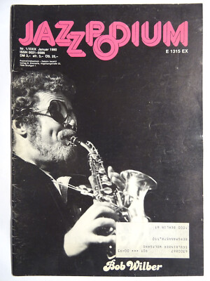 Jazz Podium Magazin 1980 Nr.1 Bob Wilber Mark Murphy Terry Riley Joseph Jarman