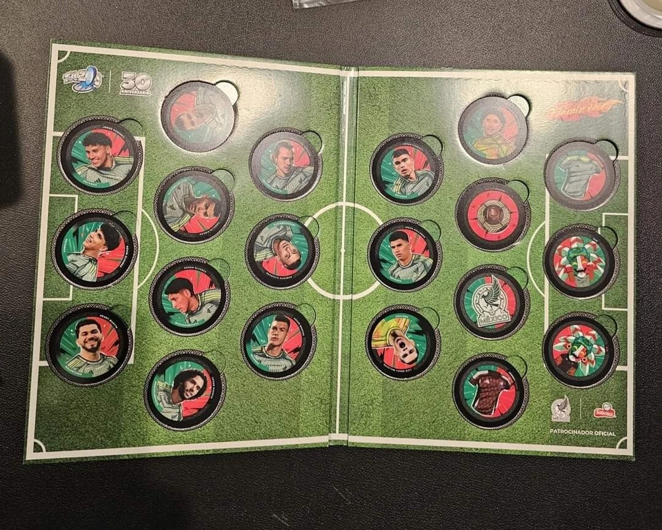 Tazos Sabritas 30th anniversary 2024 Mexican National Soccer Team Ochoa - Image 3 of 4