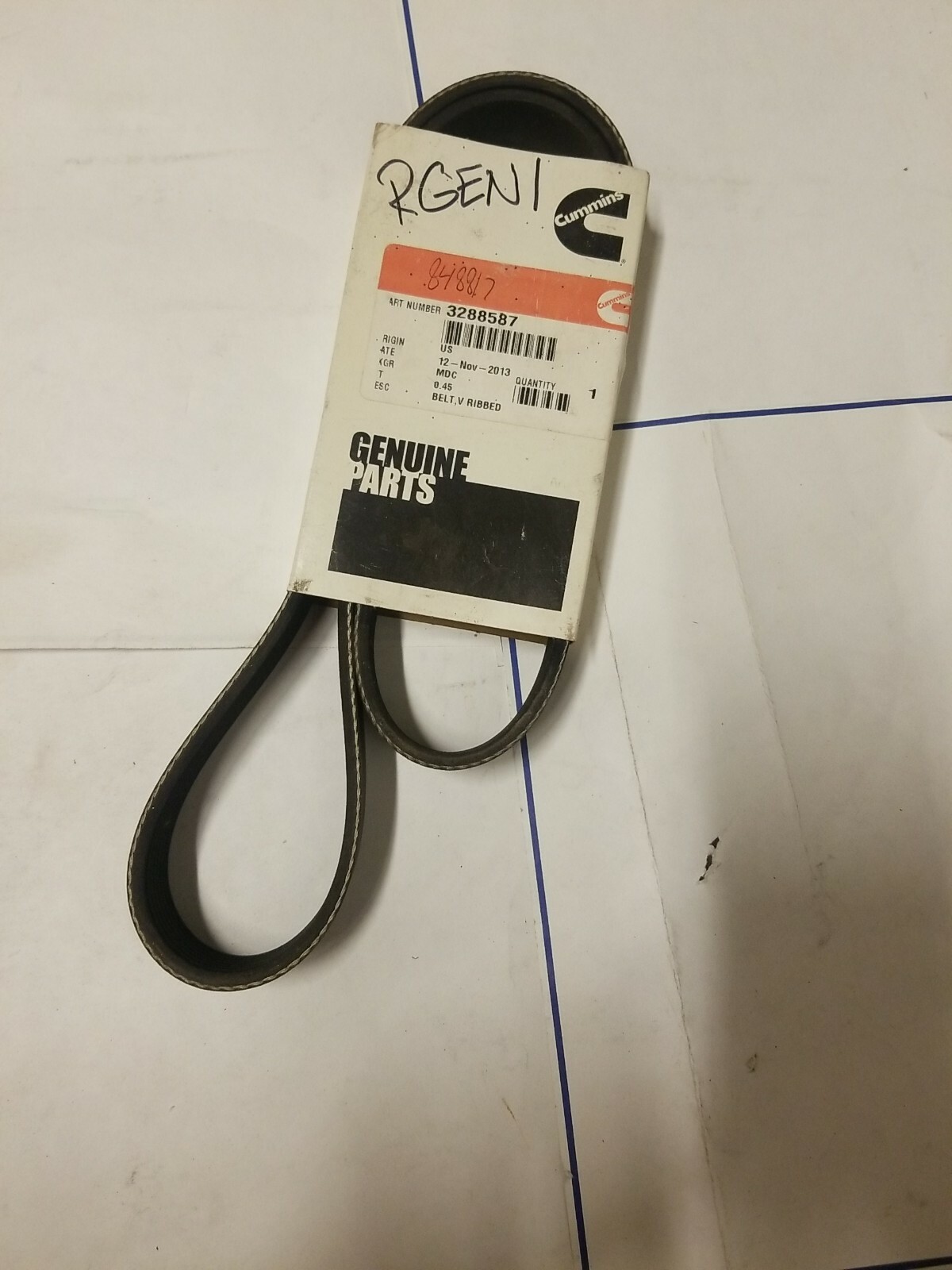 1pc Cummins M11 Fan Belt 3288587 for sale online | eBay