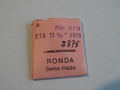 PIECE HORLOGERIE MONTRE Tige de remontoir ETA 2390, 2391, 2393, 2394, 2395, 2398