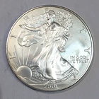 2001 American Silver Eagle 1 oz Bullion Coin COMBINED SHIP From ORIGINAL ROLL