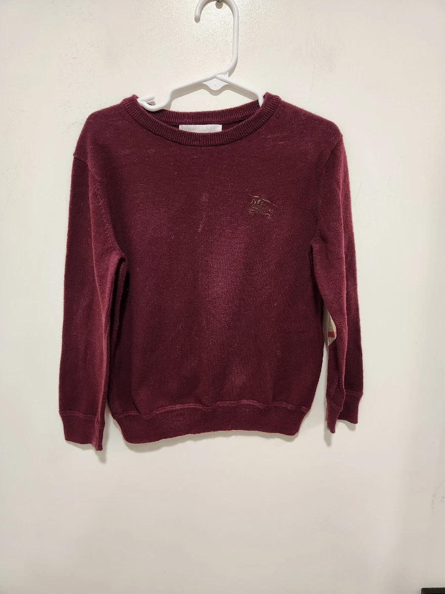 Toddler burberry clearance sweater