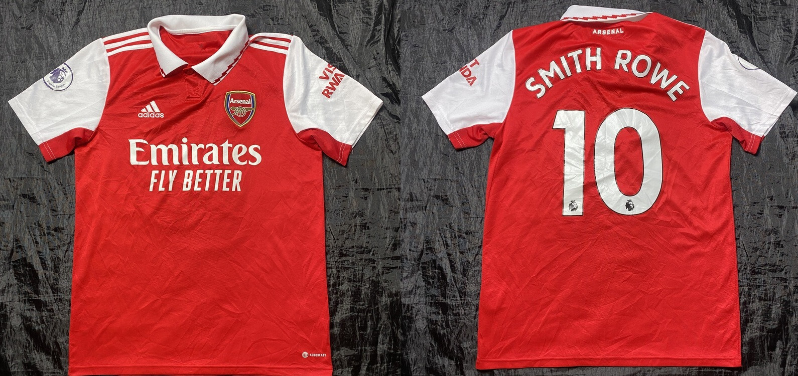 FILA Maglia maglia Smith Rowe #10 ARSENAL LONDON GUNNERS 2022 2023 ADIDAS adulto TAGLIA M