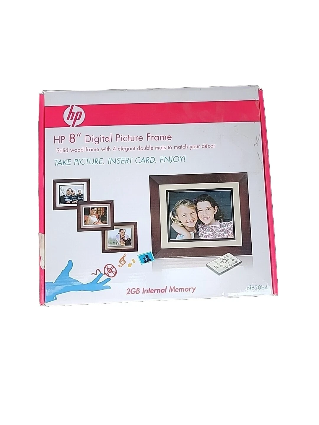 Marcos de fotos digitales HP Brown