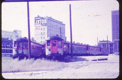 Vintage Blackhawk Filme 35mm Züge Dia Chicago Milwaukee Electric Lines
