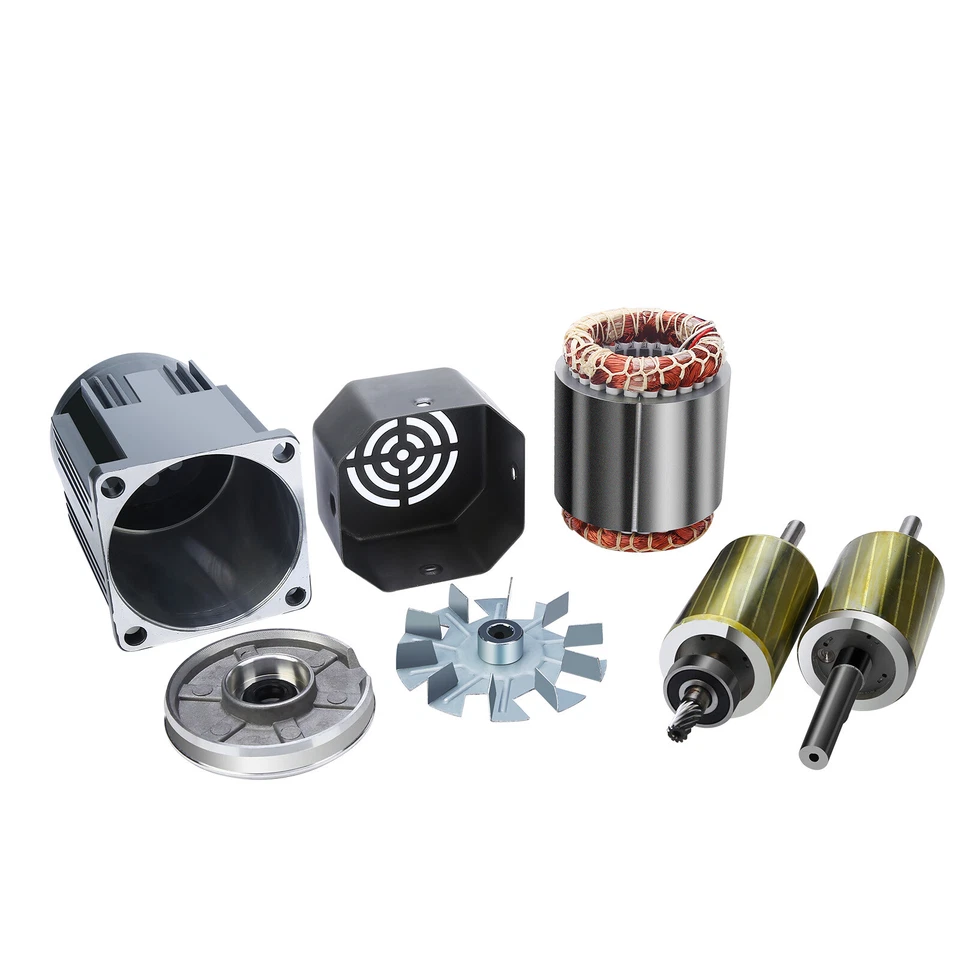 250W AC 110V Gear Reduction Motor Speed Control Reversible Motor 1:10 135rpm - Image 3 of 4