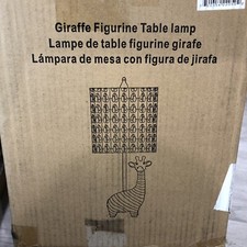 Giraffe Figurine Table Lamp Home Decor Bedroom Living Room Kids Children NOB Imp