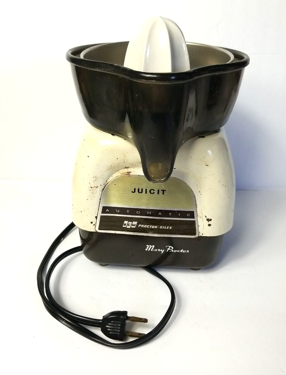 Vintage Proctor-Silex Juicit Automatic Electric Citrus Juicer Model J101W  TESTED