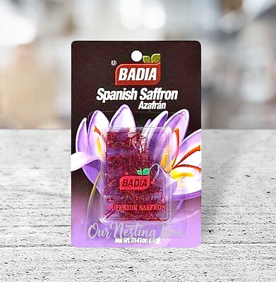 Badia Spanish Saffron Azafran  .0141.oz Selected Saffrons
