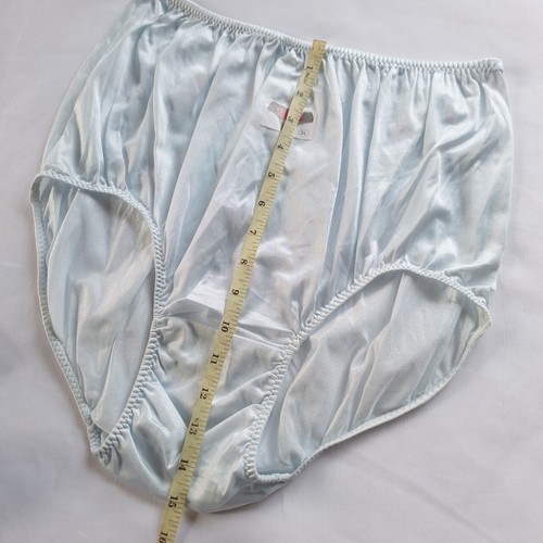 12 Plus Underwear Woman Nylon Granny Panties Silky Soft Briefs High Waist42"-48" - Picture 10 of 14