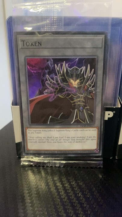 YU-GI-OH Token TkN5-EN019 SUPREME KING JADEN FACTORY SEALED