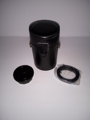 Leather/ Leather Type Lens Case With Case Strap And Small Lens Holder 