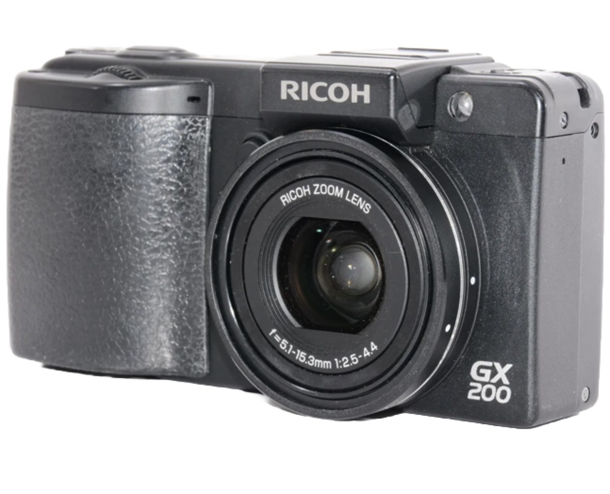 Ricoh GX200 12.1MP Compact Digital Camera Black | eBay