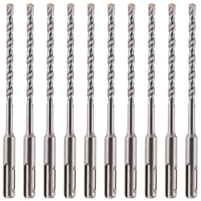 10 Stück x SDS Plus Steinbohrer + Hartmetallspitze für Ziegel Stein etc.