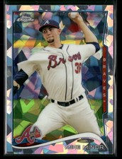 2014 Topps Chrome #79 Mike Minor Atomic Refractors #07/10