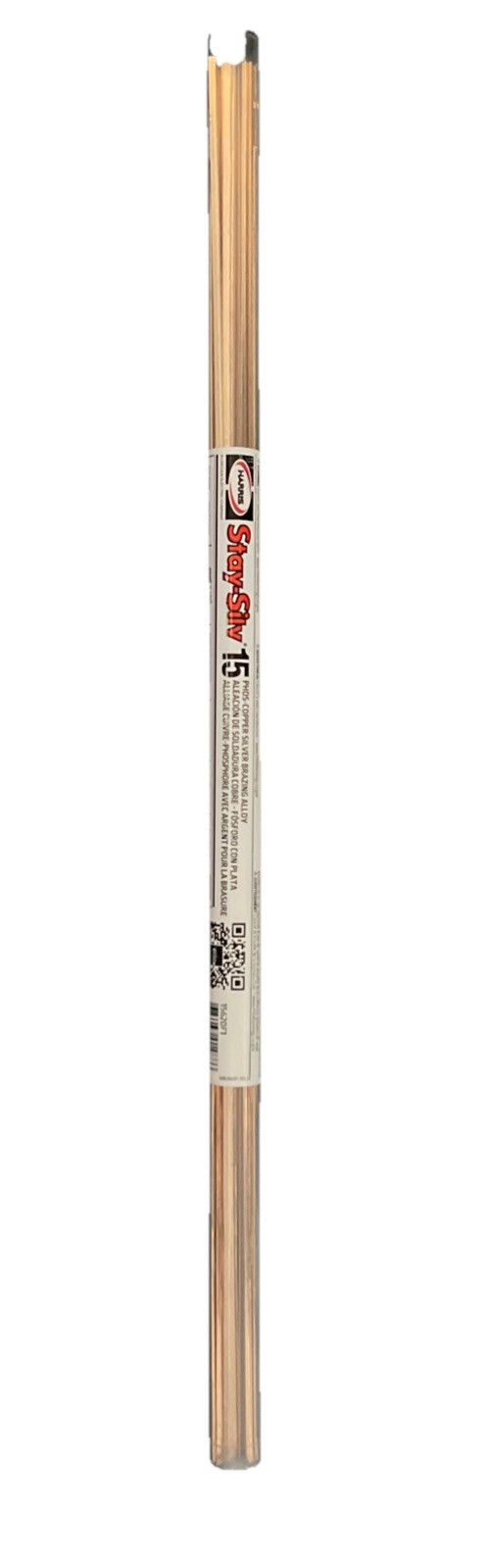 Harris Stay-Silv 15% lega di brasatura argento quantità 28 aste .050 x 1/8"