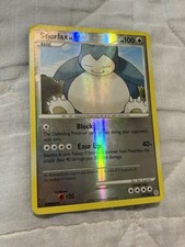 Pokemon TCG: Snorlax LV. 35 - 37/130 Diamond & Pearl Reverse Holo [MP] on eBay