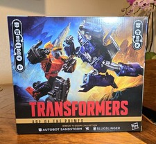 Transformers Age of the Primes WRECK 'N DOOM SANDSTORM & SLUGSLINGER 2-Pack NEW